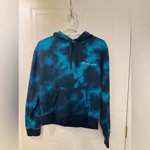 Champion tie dye hoodie